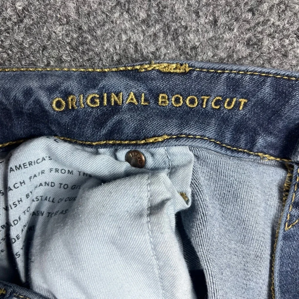 American‎ Eagle Original Bootcut Jeans Mens 40 Blue Ne(x)t Level Flex Denim
